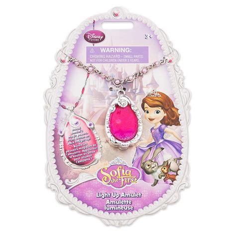 Step into Sofia's World with the Light Up Amulet